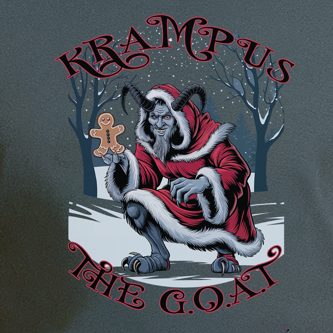 The G.O.A.T. Krampus Holiday Tee