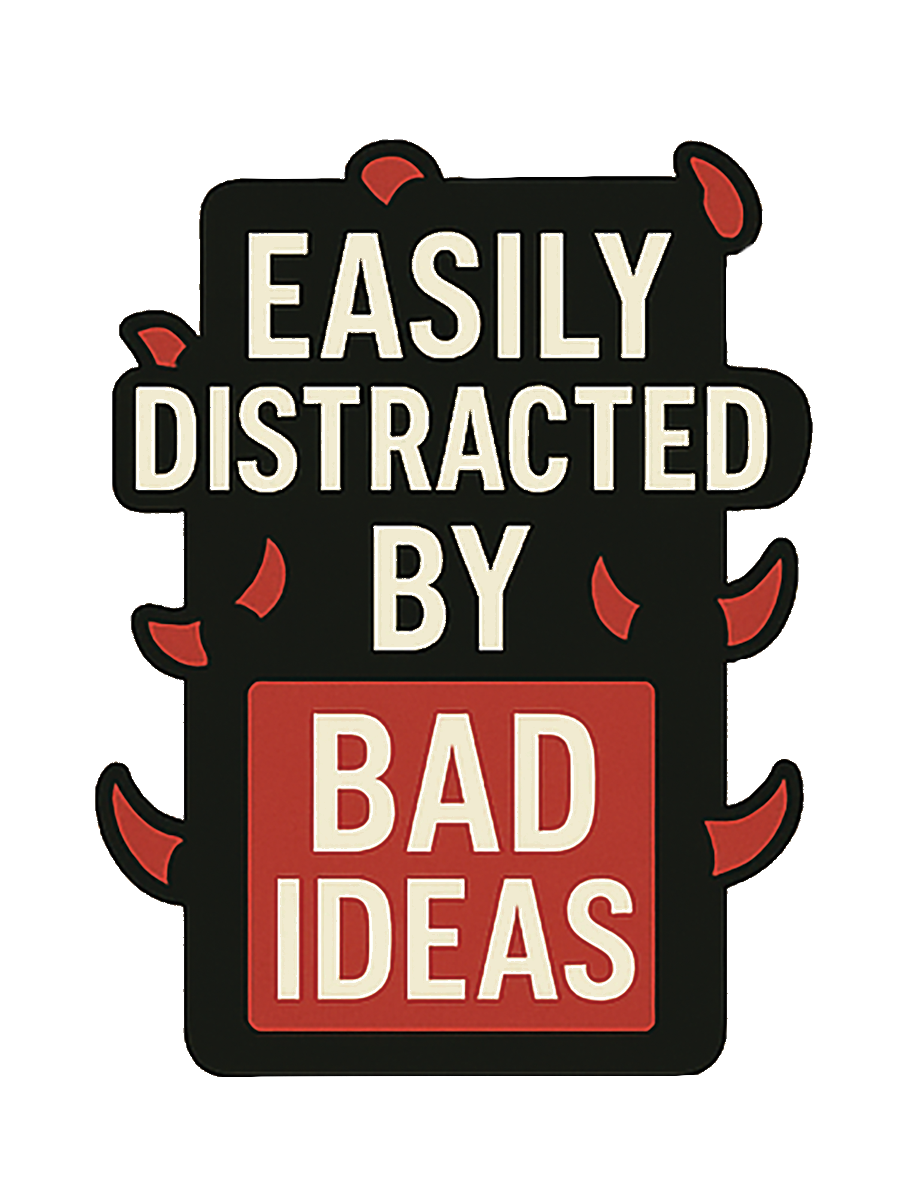 Naughty Warning Collection Stickers