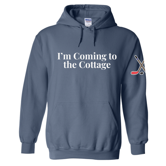 Naughty Bear's Heated Rivalry I'm Coming to the Cottage Hoodie