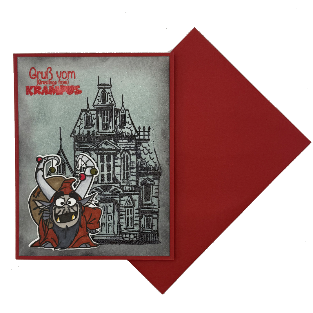 Krampus Holiday Card