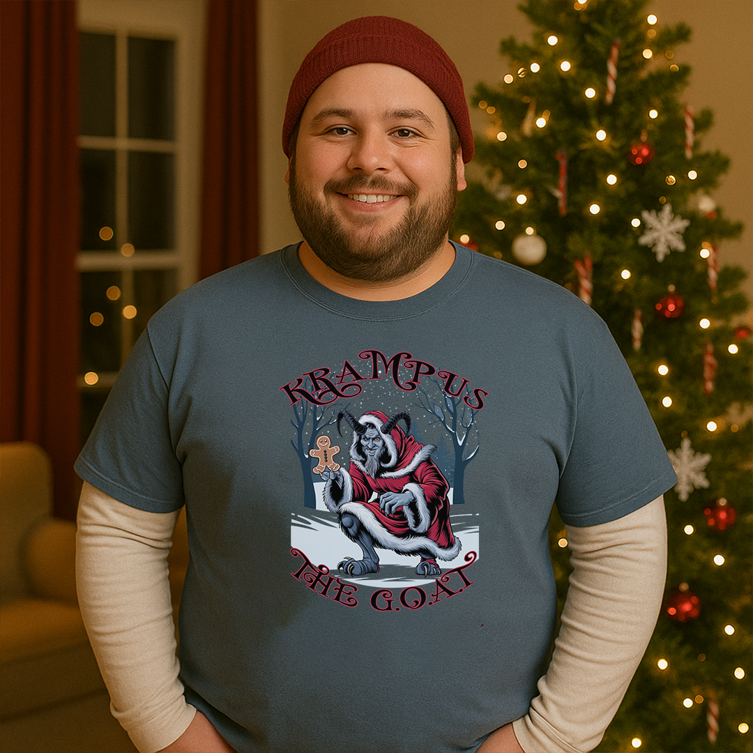 The G.O.A.T. Krampus Holiday Tee