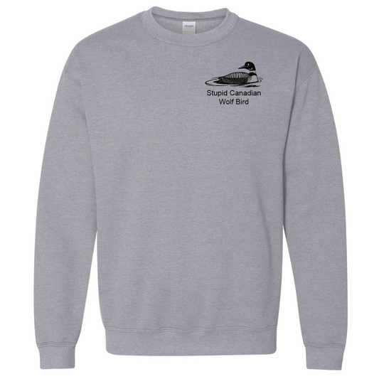 Naughty Bear's Heated Rivalry Stupid Canadian Wolf Bird Sweatshirt