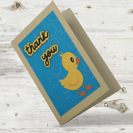 Thank You Duckie Card