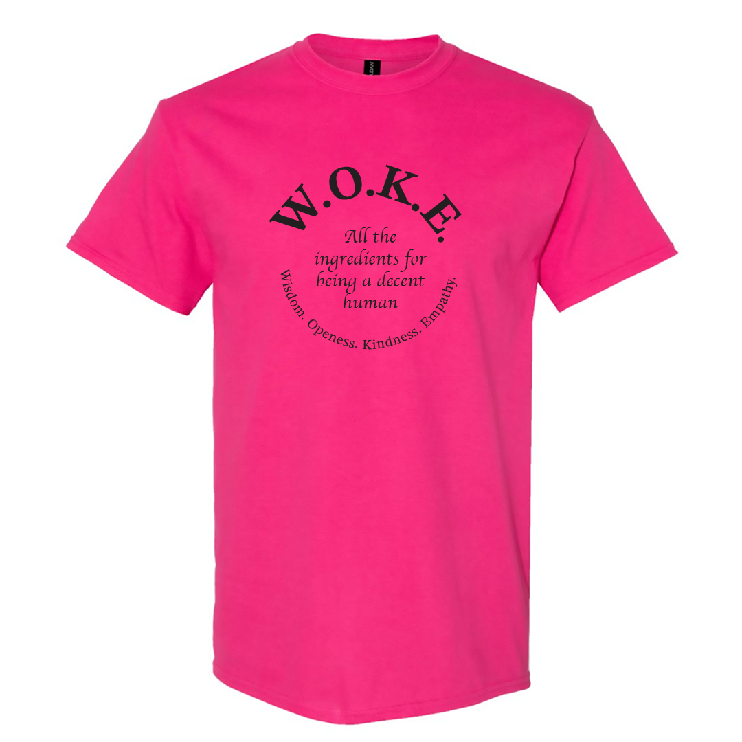 W.O.K.E. – Wisdom, Openness, Kindness, Empathy Tee