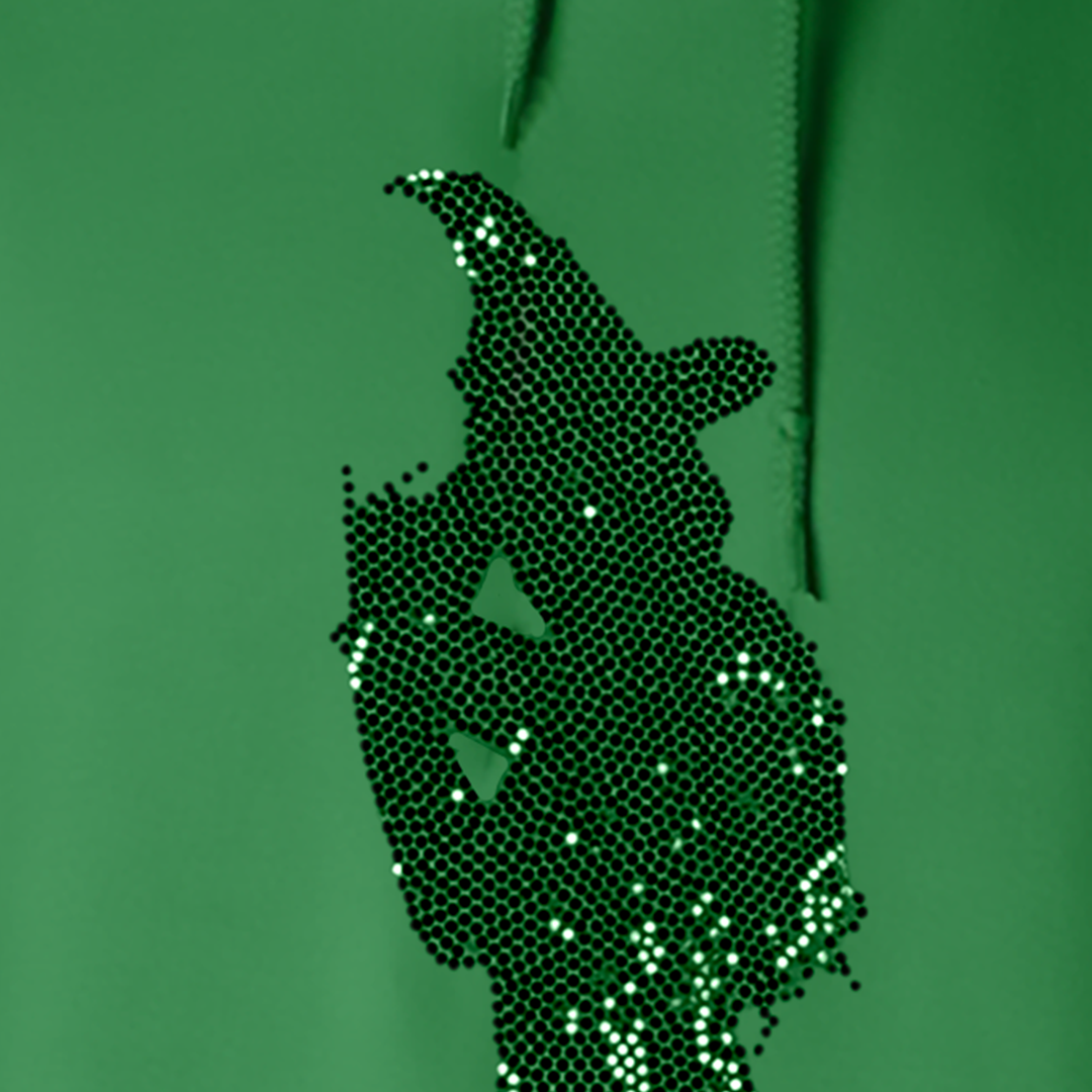 Elphaba Spangle Hoodie