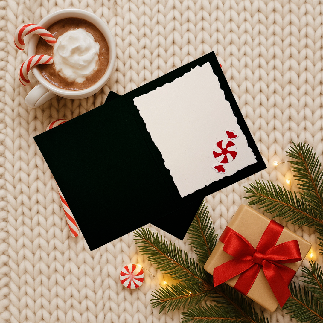 Merry & Sweet Gingerbread Man Greeting Card