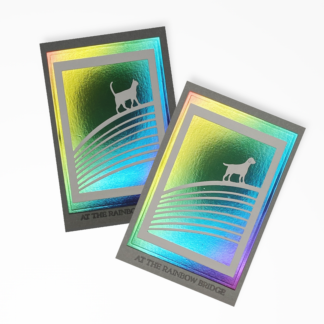 Rainbow Bridge Sympathy Card