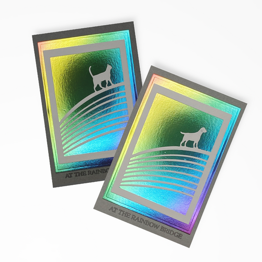 Rainbow Bridge Sympathy Card